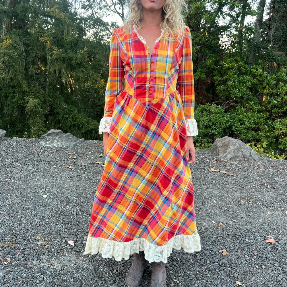 Rare 1970s Clancy jrs dress